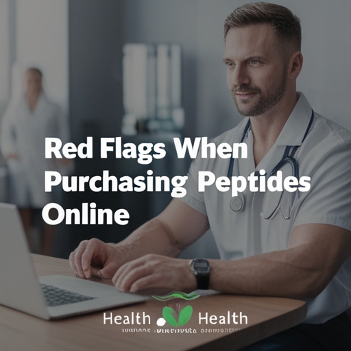 Red Flags When Purchasing Peptides Online - What You Need to Know